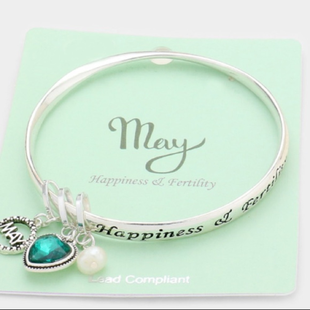 🆕 “Happiness & Fertility” May Heart Bracelet
